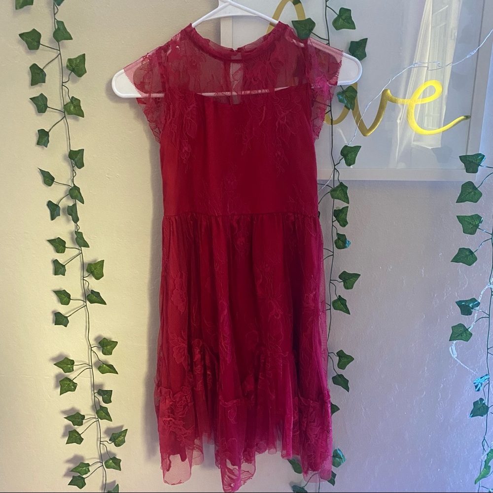 Joyfolie Mia Joy red fancy dress for size 7